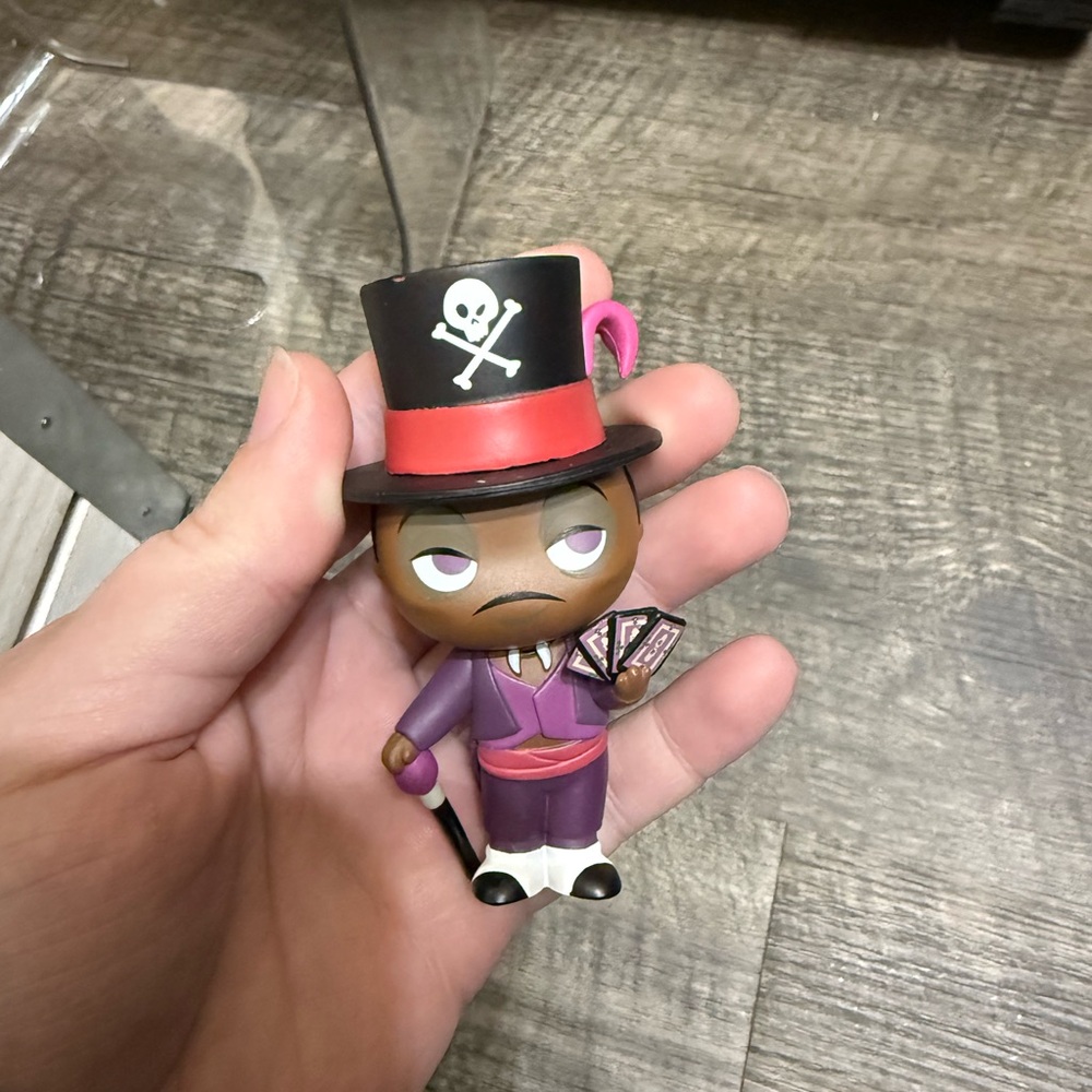 Purple and Black Toy Figure